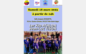 1er KID ATHLON JEAN-LUC TISON