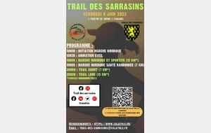 7ème TRAIL DES SARRASINS - FAMARS