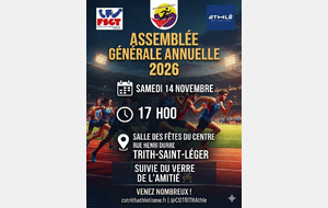 ASSEMBLEE GENERALE CO TRITH ATHLETISME