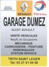 Garage Dumez Agent Renault  - Trith Saint Léger